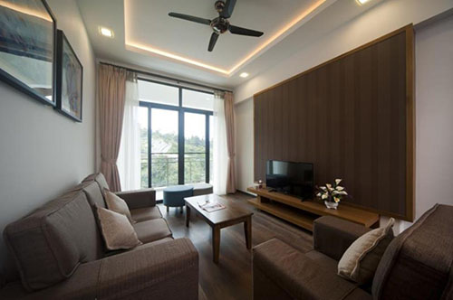 Three Bedroom Apartment Living Room